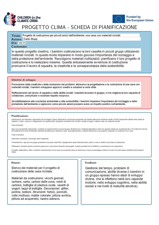 Progetto di costruzione per piccoli amici dell'ambiente.pdf